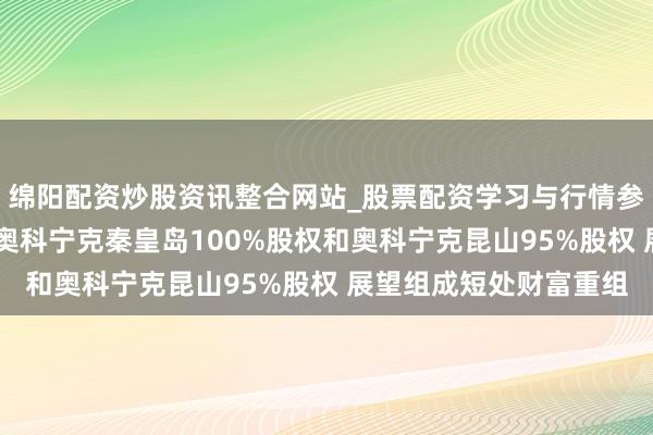 绵阳配资炒股资讯整合网站_股票配资学习与行情参考 永杰新材：拟购买奥科宁克秦皇岛100%股权和奥科宁克昆山95%股权 展望组成短处财富重组