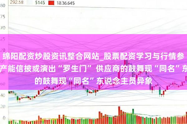 绵阳配资炒股资讯整合网站_股票配资学习与行情参考 惠城环保：产能信披或演出“罗生门” 供应商的鼓舞现“同名”东说念主员异象